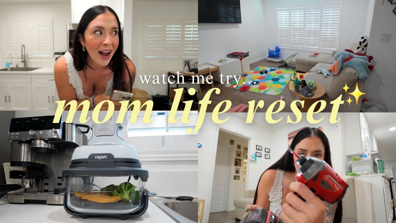 pov you get TWO hours alone to FIX YOUR LIFE | unboxing, decluttering & heart to heart mom life😅