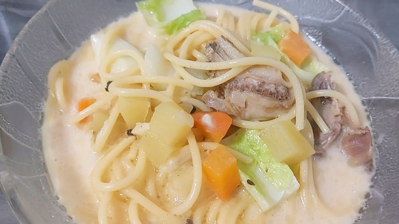 DID YOU TRY THIS CHICKEN NOODLE SOPAS CREAMY AND TASTY | DaveMar TV epi.95
