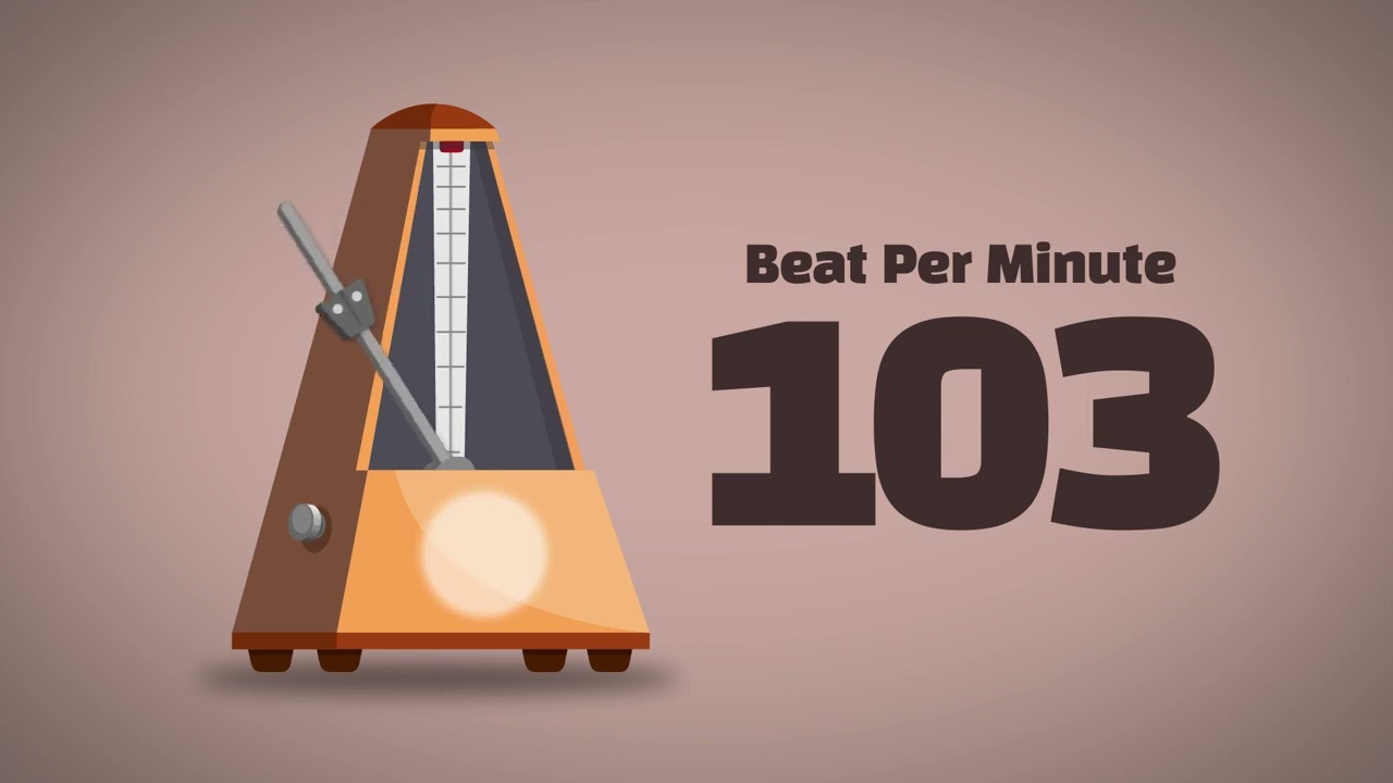 103 BPM Metronome [1Hour]