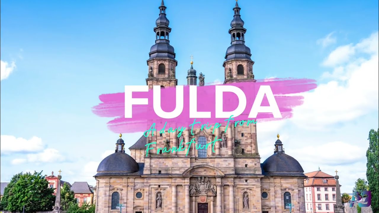 FULDA || A day trip from Frankfurt || 4K || 2023
