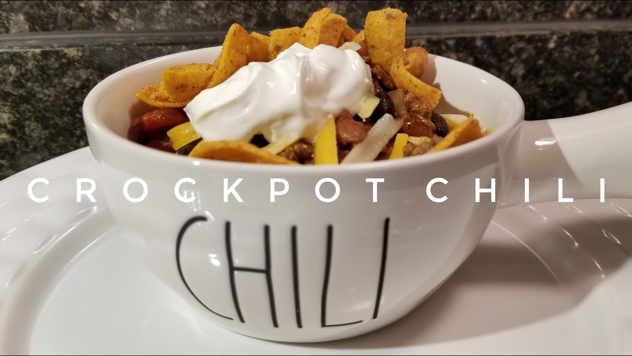 Crockpot Chili 🥘 | Fast Recipe