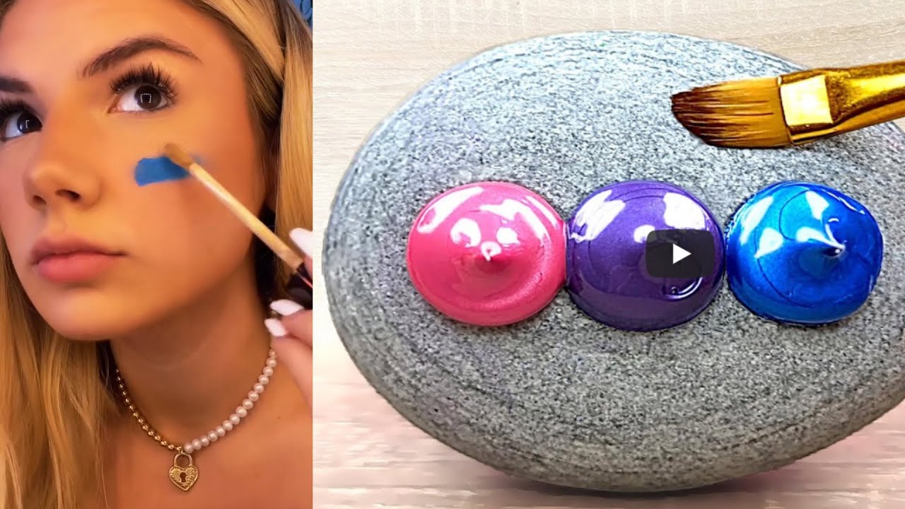 *60 Minutes*🎨 Text To Speech 🎨 ASMR Satisfying Art || @Bailey Spinn || POVs Tiktok Compilations 2025