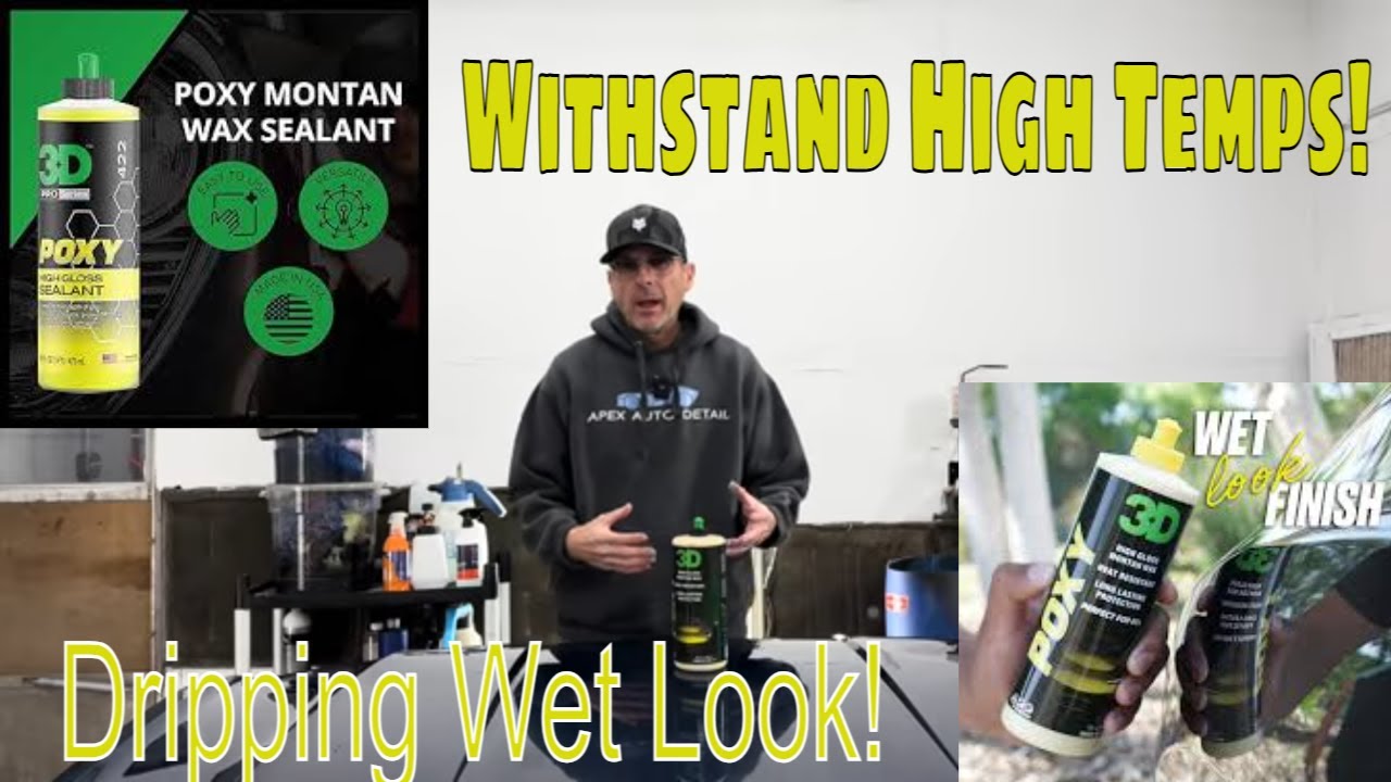 This Wax Withstands Extreme Heat! 3D Poxy Montan Wax Review!