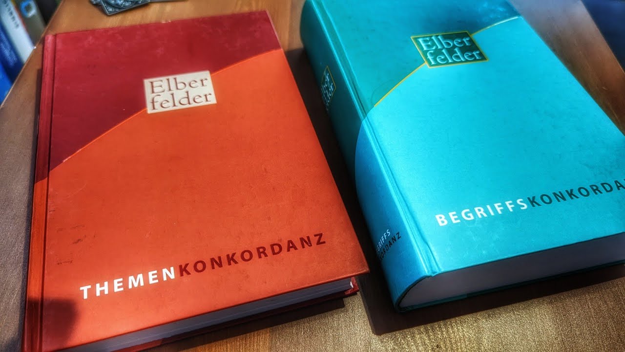 Bibel - Elberfelder Begriffskonkordanz / Themenkonkordanz