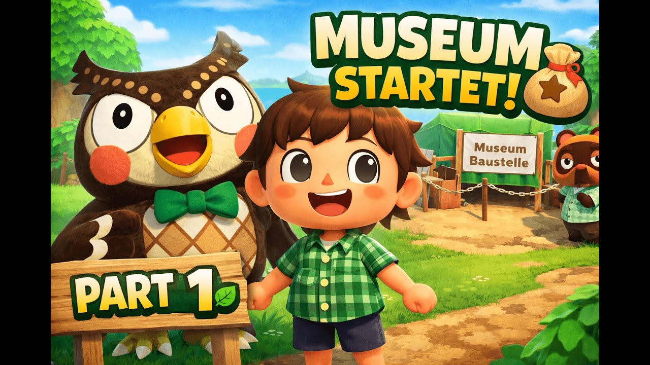 Animal Crossing New Horizons Switch 2 Edition 🏝️ | Part 1 – Museum entsteht & Schulden starten!