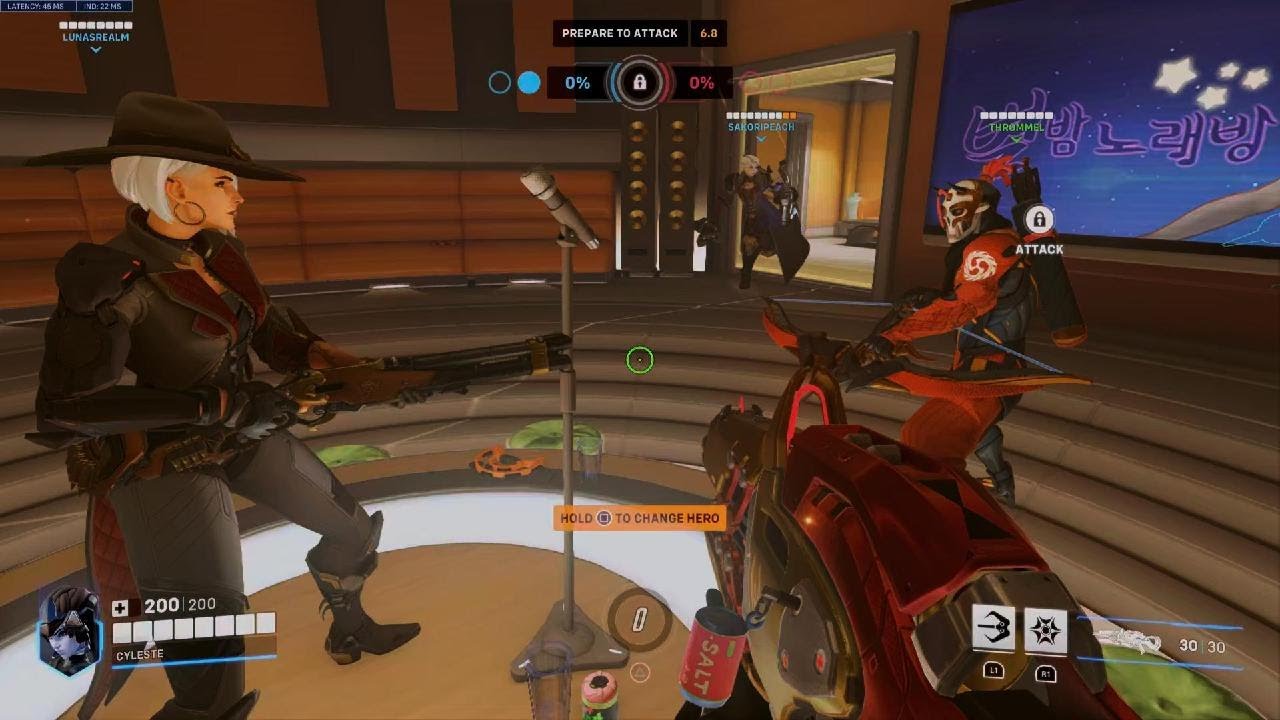 Overwatch 2: Ashe's singing: Wow. 🤠🤣