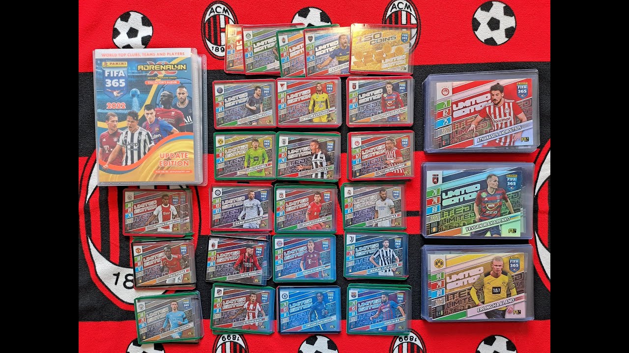 POWRÓT DO PRZESZŁOŚCI - PREZENTACJA KOMPLETNEJ KOLEKCJI PANINI FIFA 365 2022 UPDATE EDITION!!!