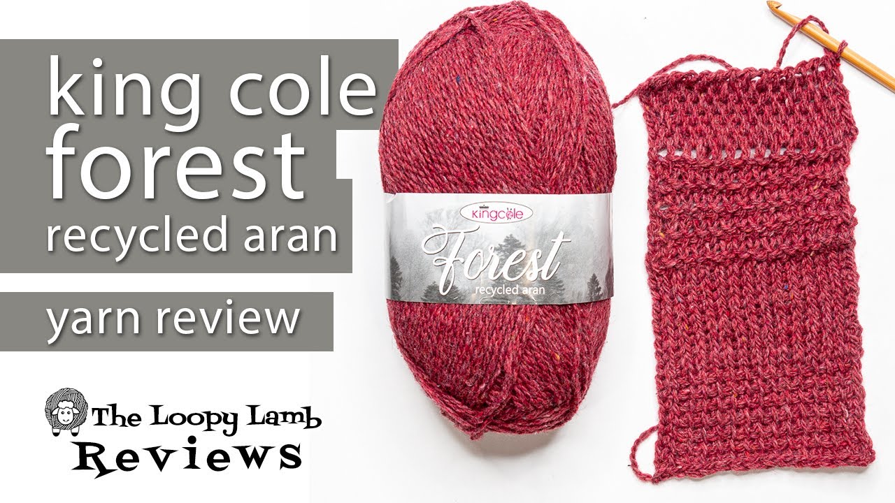 King Cole Forest Aran Recycled Yarn Review