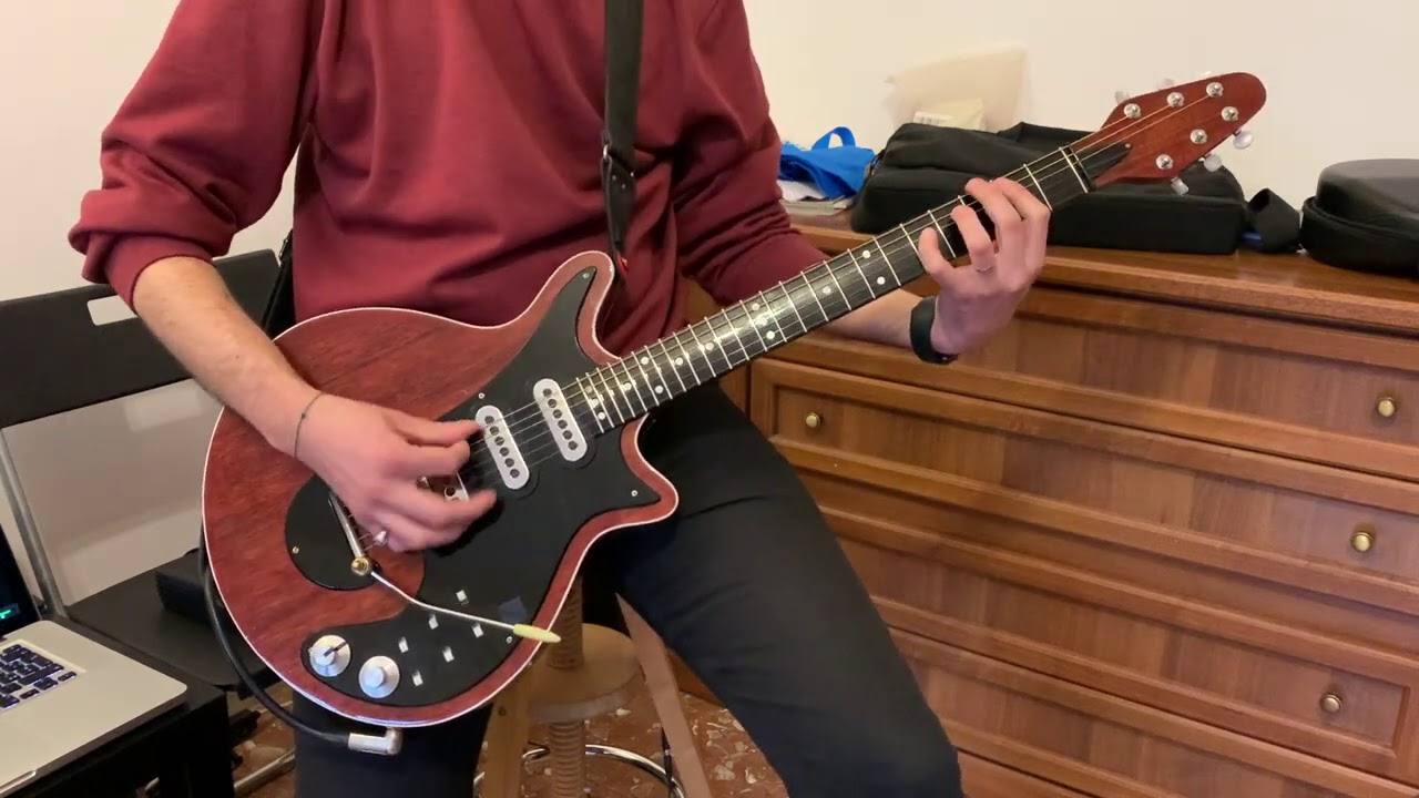 Fat Bottomed Girls - one take using AmpliTube 5