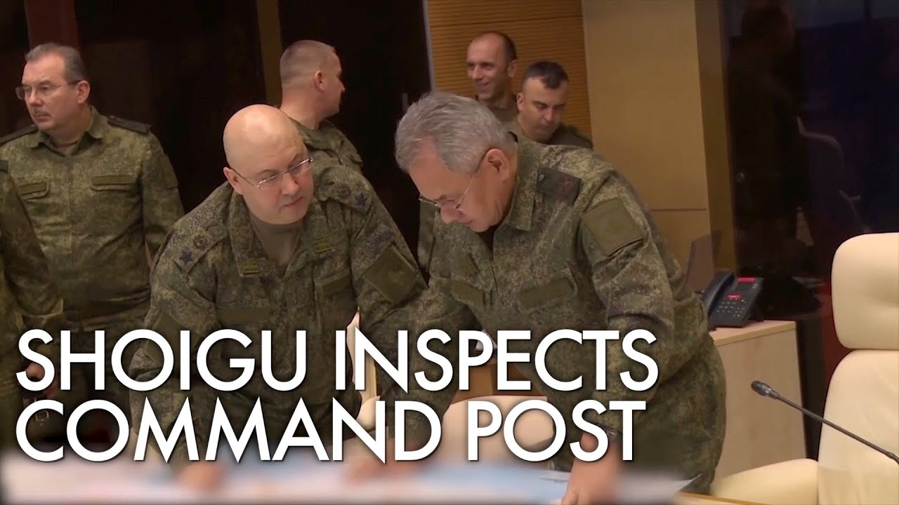 Russia's Shoigu inspects Special Operation HQ amid reports of naval infantry unit losses in Ukraine