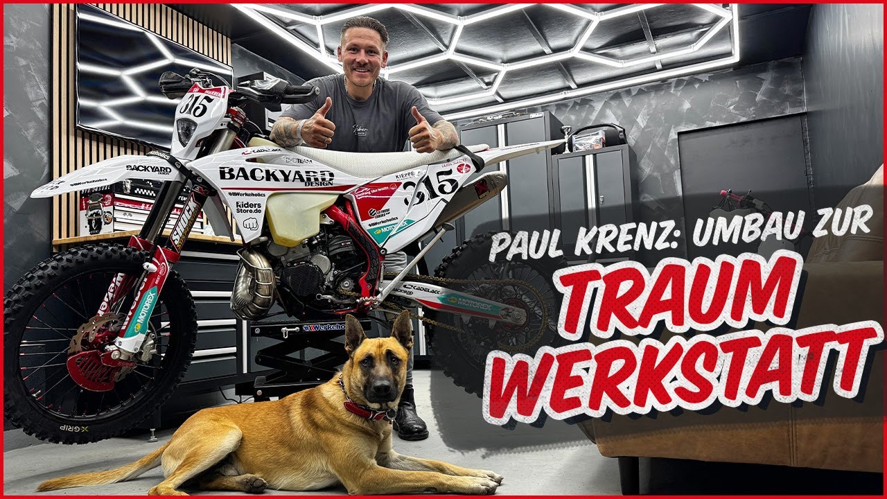 Umbau vom Stall zur Motorrad Werkstatt - DIY zum Schrauberparadies