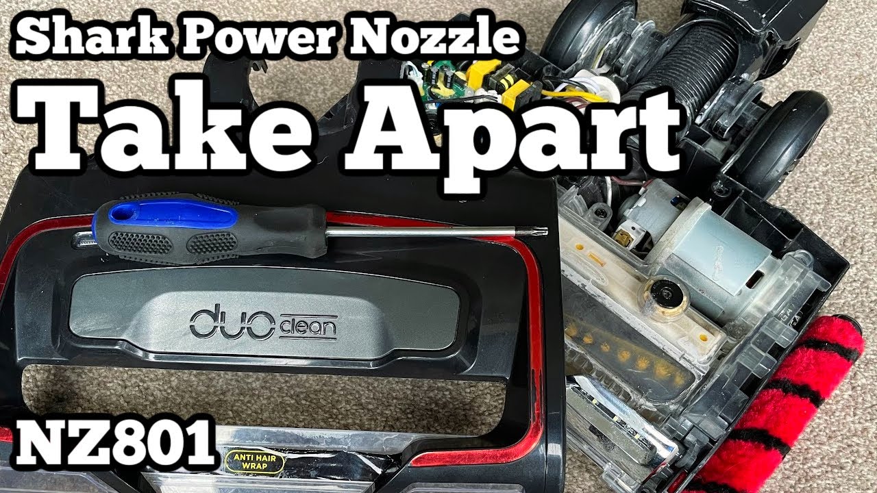 Как разобрать насадку SHARK DuoClean Power Nozzle NZ801UKT
