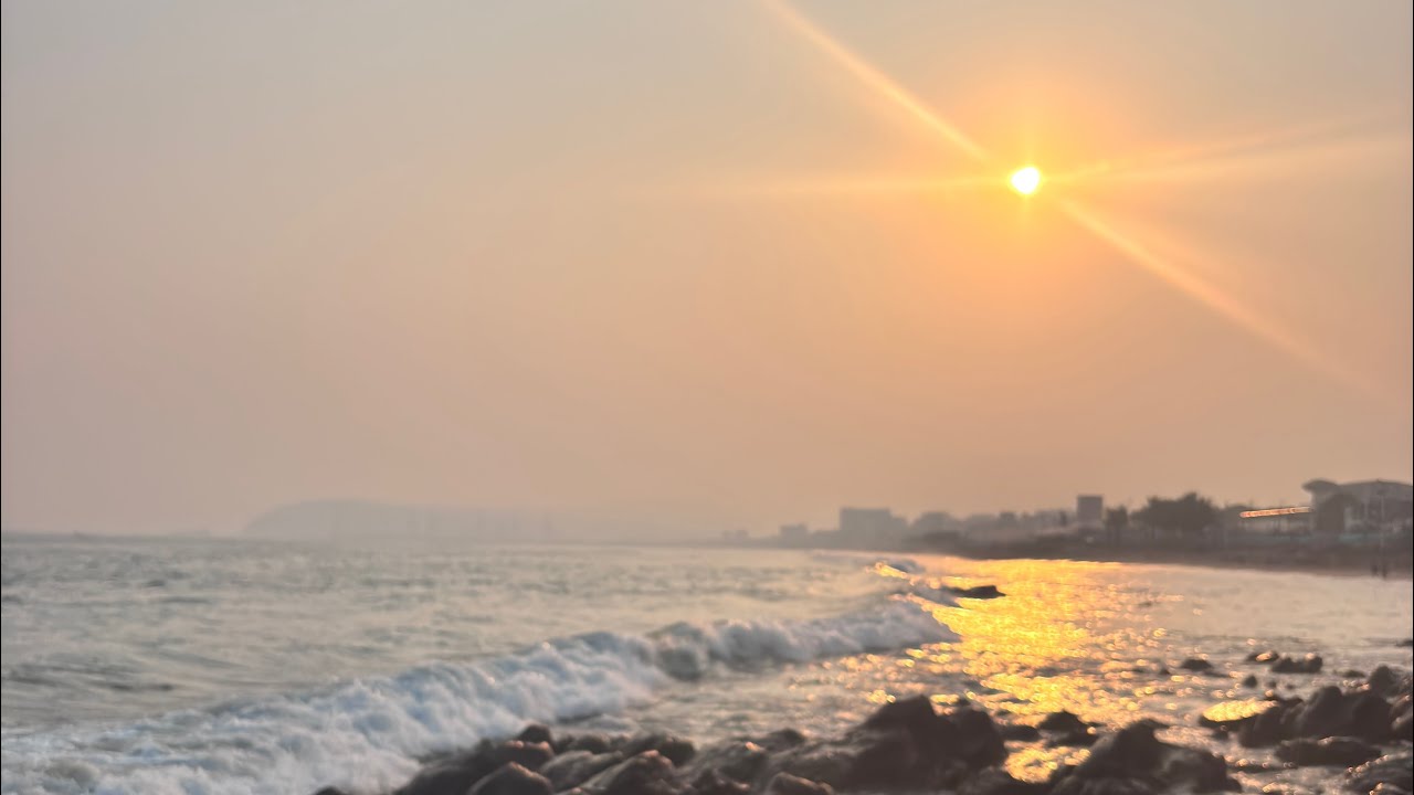 Cinematic video of vizag using iPhone 15.
