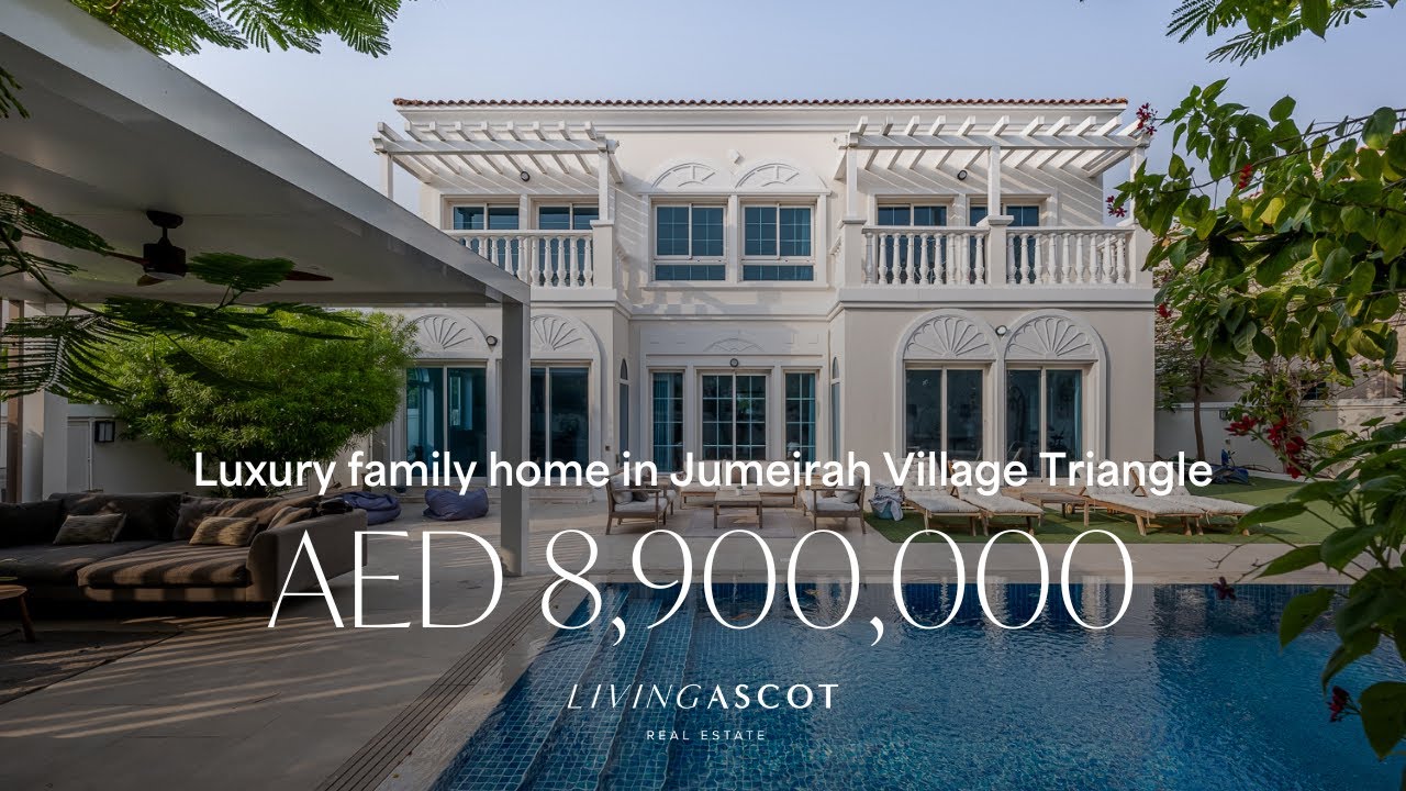 The Perfect Family Home In Jumeirah Village Triangle
