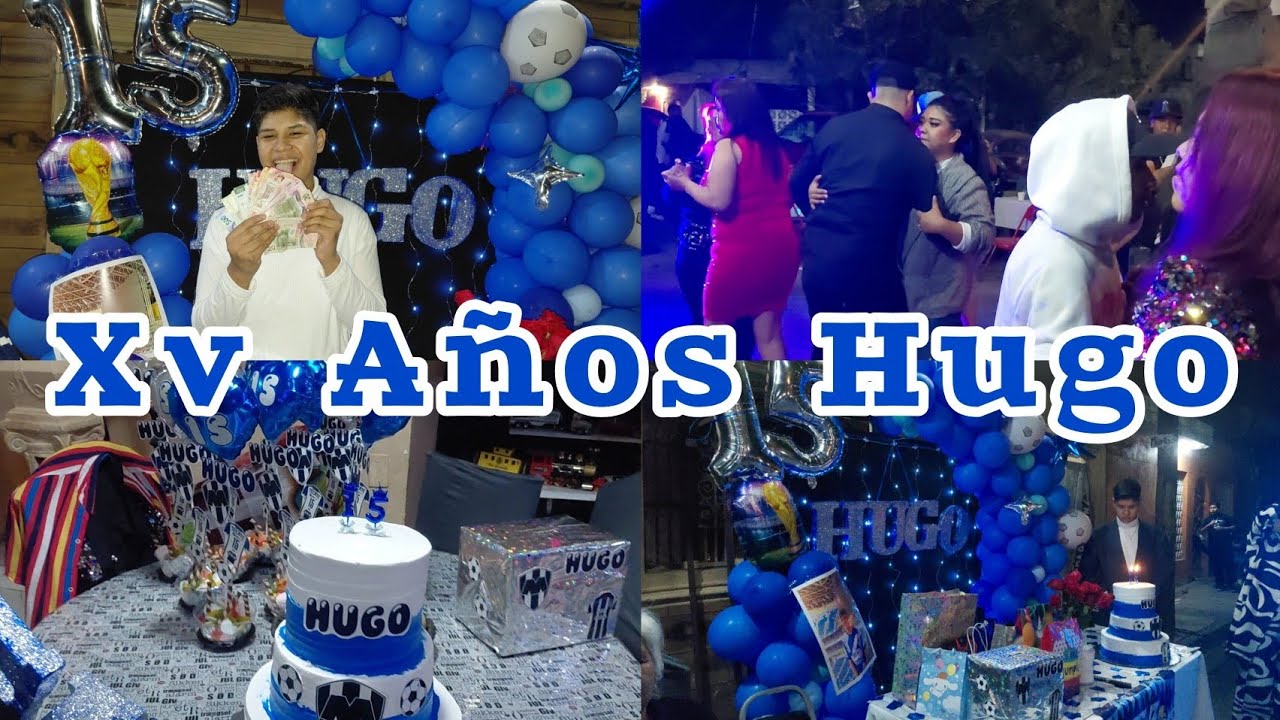 Xv AÑOS HUGO//VLOG🥳