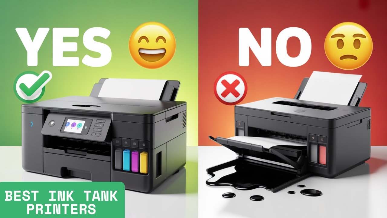 Top 5 BEST INK TANK PRINTERS In 2025