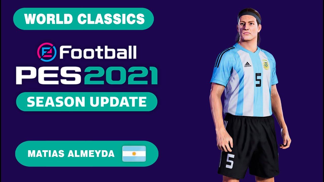 M. ALMEYDA face+stats (World Classics) How to create in PES 2021