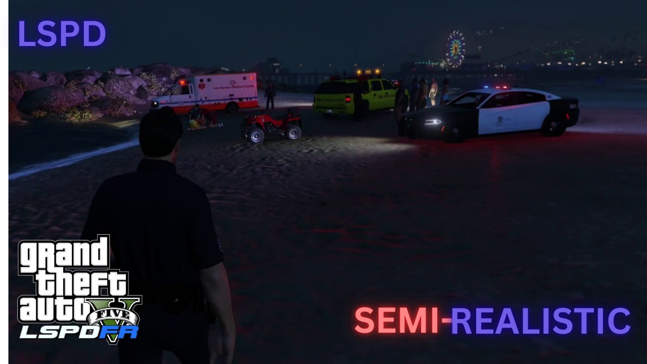 LSPD Patrol with New Mods | Accident Investigation & Police Pursuits
