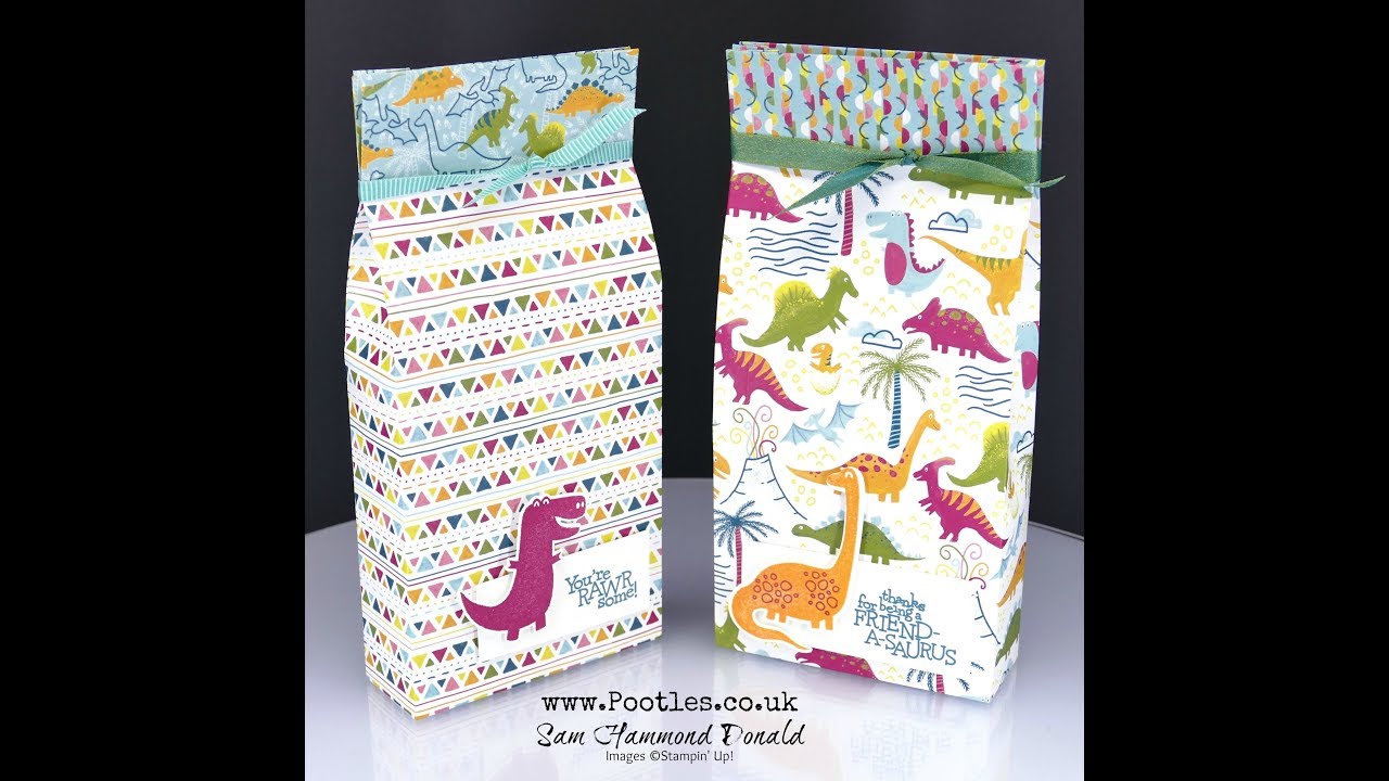 Stampin' Up! Dinoroar Road Trip Bag