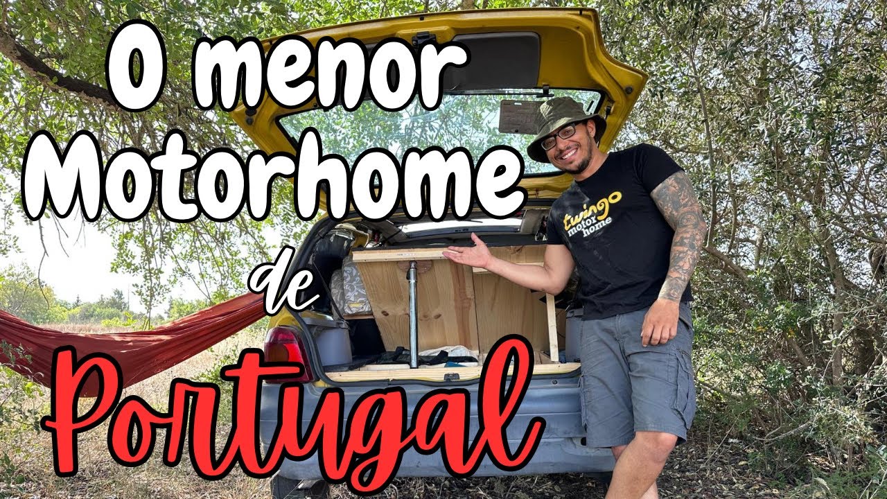 Menor Motorhome de Portugal #twingo #motorhome
