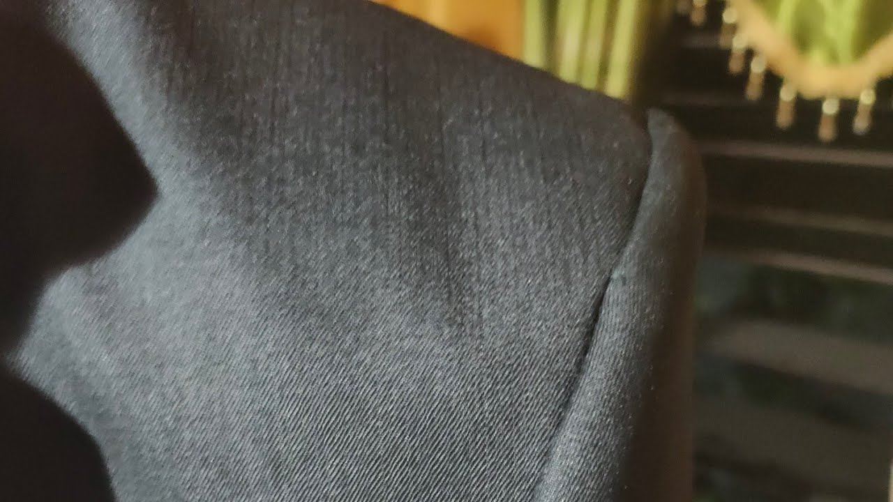 Cara pasang lengan di badan jas, full tutorial