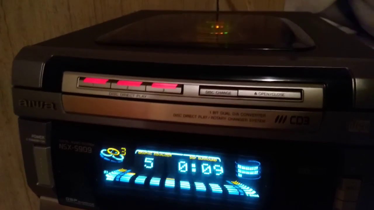 Aiwa NSX-s909 - renowacja, renovation, renovierung 2018 !