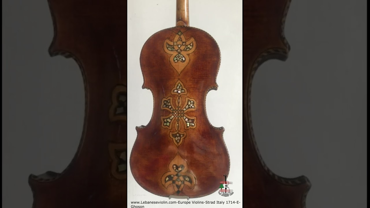 European Violins Strad Italy 1714 E Ghoson 