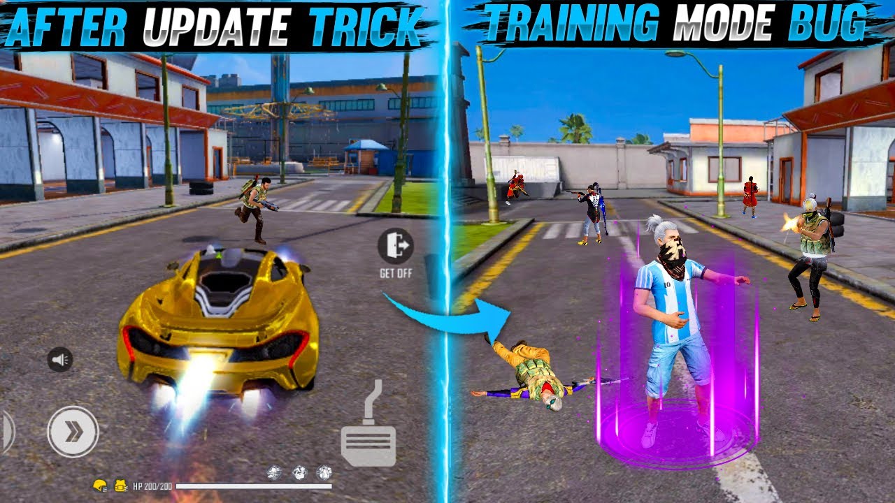 Training Mode New Bug After Update | New Invisible Trick | Top 5 New Secret Tricks In Free Fire 2021