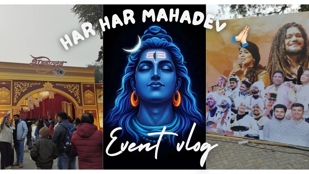 Vlog of  Delhi Shabdostav( Part -2 ) 2026🎊🎊 #hansrajraghuwanshi #shivshakti #feelit #ytviral #bhakti