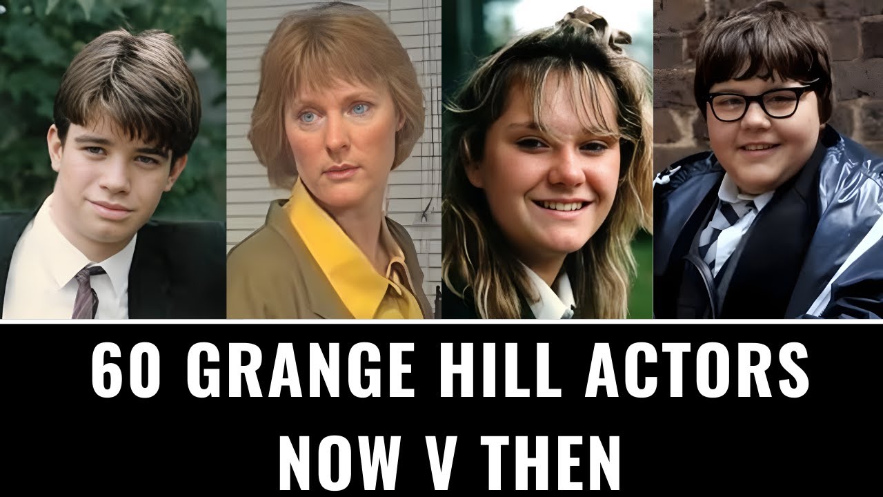 60 Grange Hill Actors - Now V Then