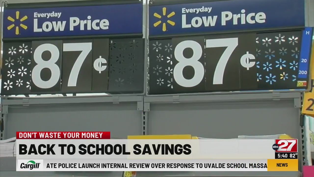 Don't Waste Your Money: Back to school savings