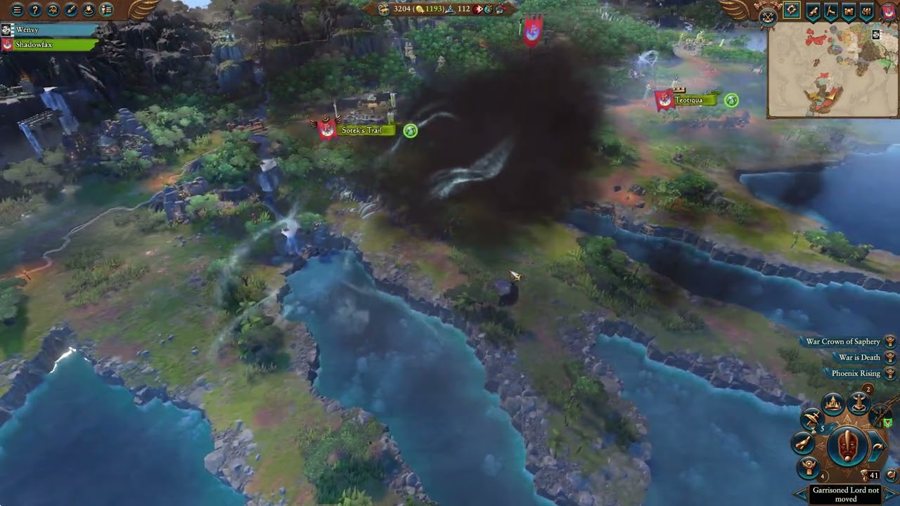 Nice storm in Campaign WH3 IE