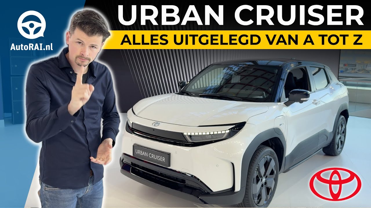 Toyota Urban Cruiser (2025): alles uitgelegd van A tot Z - WALKAROUND - AutoRAI TV