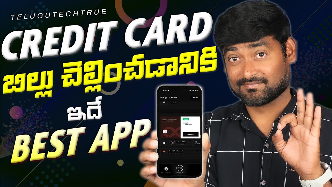 Best App For Credit Card Payment Cashback Offers Telugu 2025 | Best Credit Card Bill Payments App