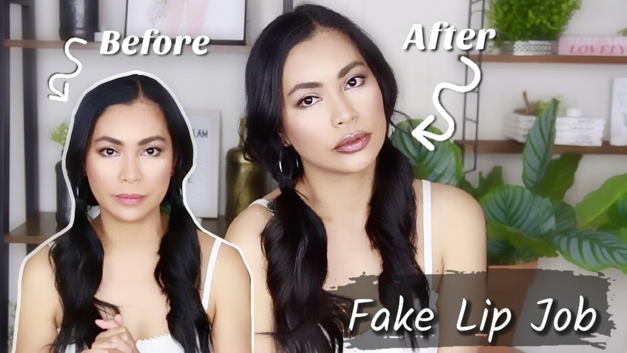 HOW TO FAKE A LIP JOB | *not exaggerated | by Chrisel Aranda