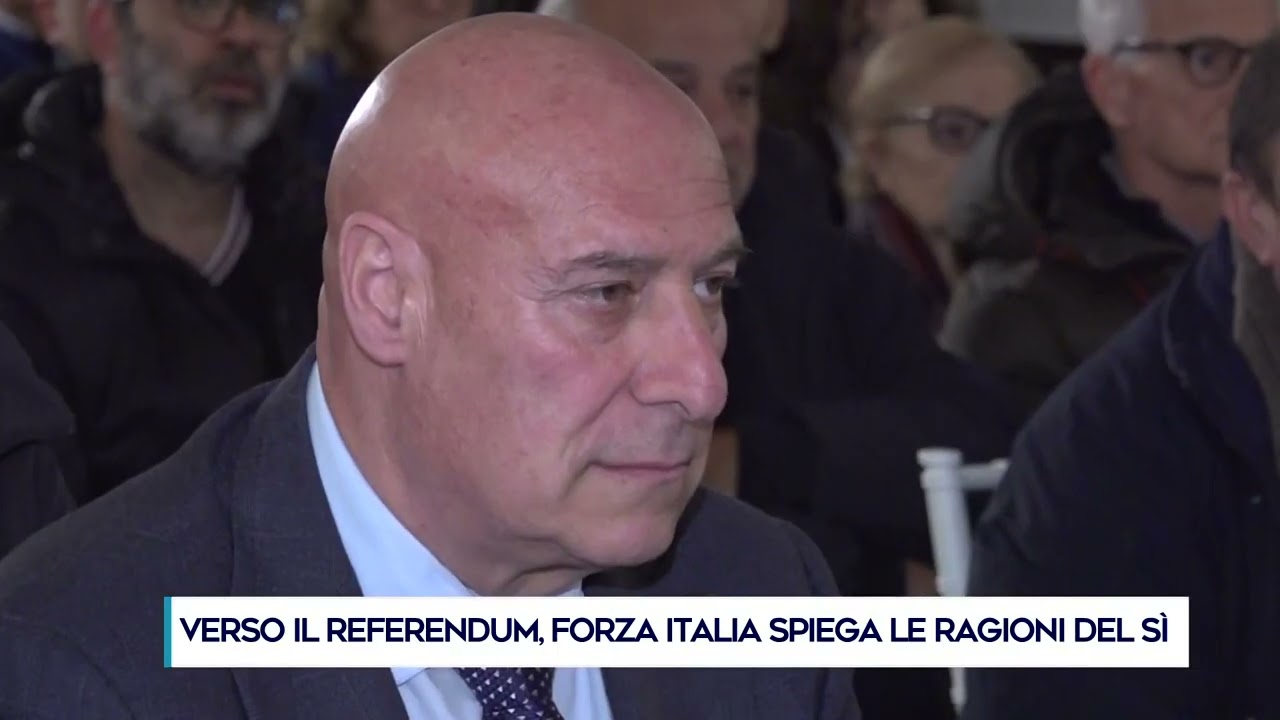 VERSO IL REFERENDUM, FORZA ITALIA SPIEGA LE RAGIONI DEL SÌ