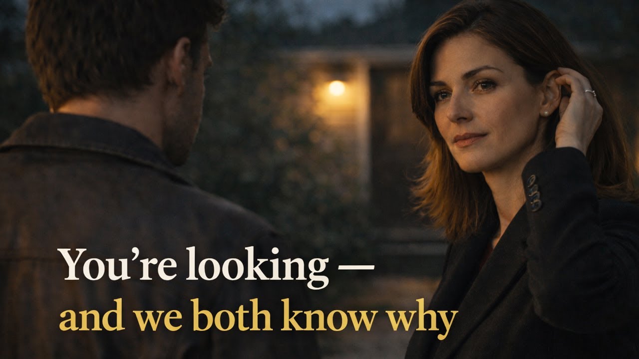 “You’re Looking — and We Both Know it,” My 52-year-old neighbor said calmly. I Couldn’t Move.