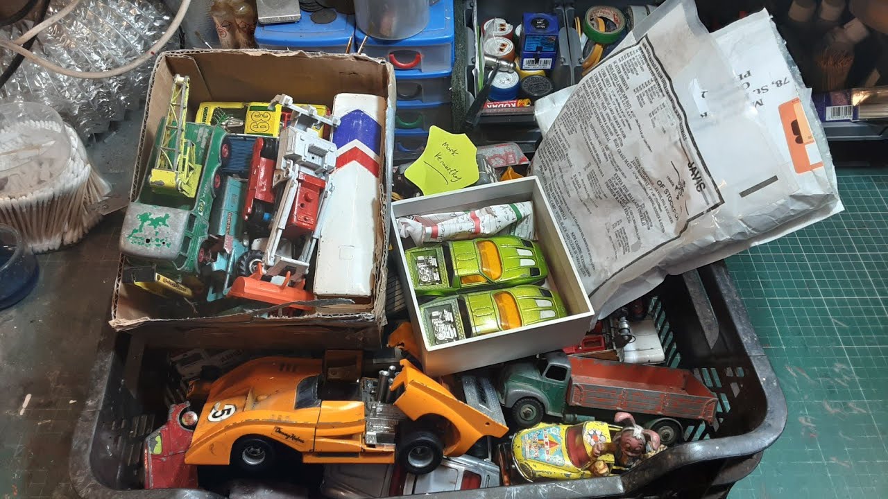 Diecast restoration purchases and donations for  June, sorry no intro .