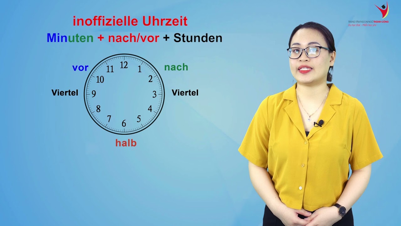 Cách đọc giờ trong tiếng Đức