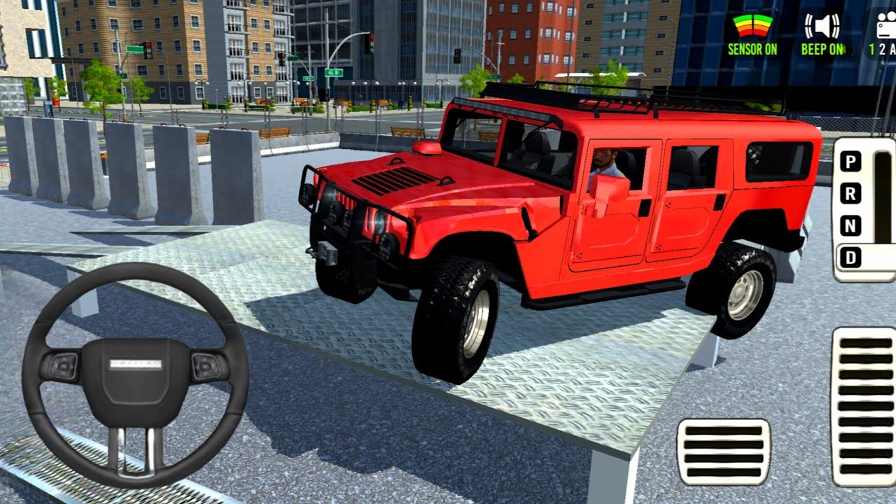 Hummer H1 Extreme Parking Challenge! Ultra Hard Tight Platforms – Master of Parking SUV Ep.77
