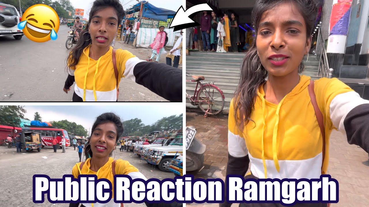 Public Reaction Ramgarh 😂| Shopping 🛍️ Vlog | arti mahto | Ramgarh Jharkhand | #vlog
