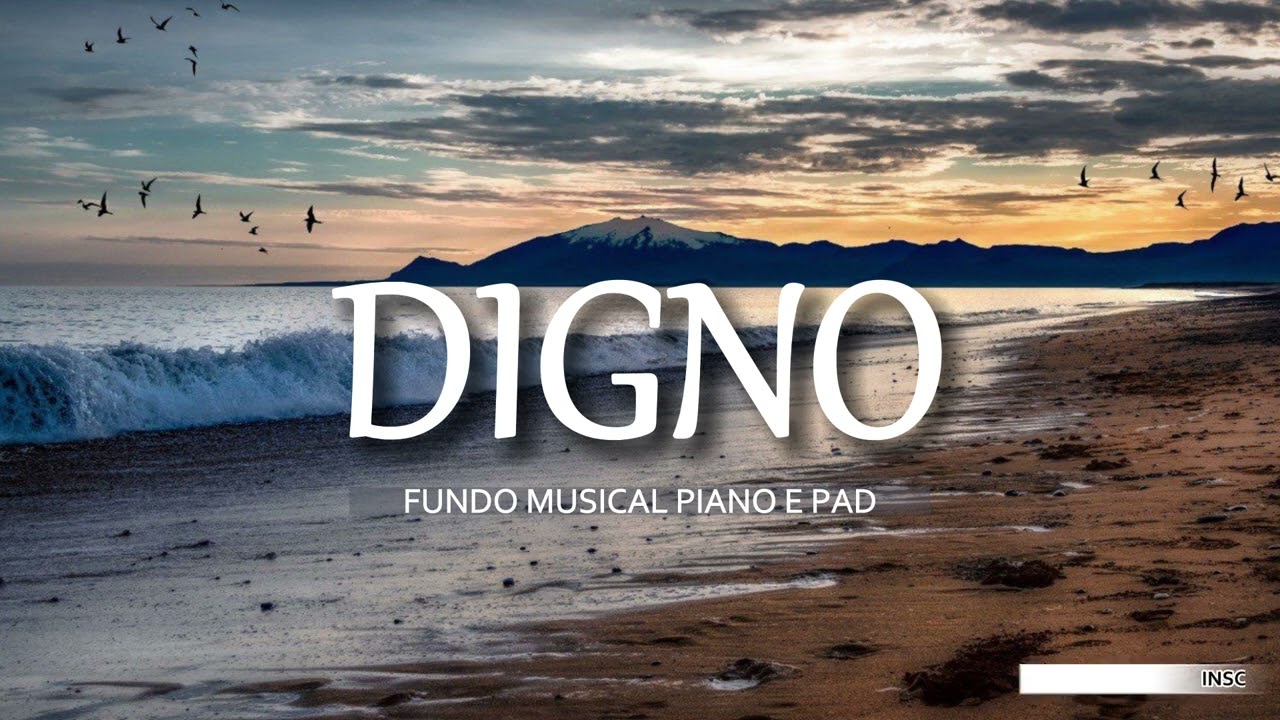 Fundo Musical DIGNO (Marcos Brunet) - Piano Instrumental // Adoração | Oração | Devocional | #021