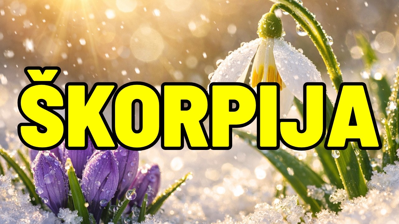 ŠKORPIJA-KRAJ OČAJANJA❤️‍🔥❤️‍🔥❤️‍🔥(Čitanje za period 21-28.2.2026.)