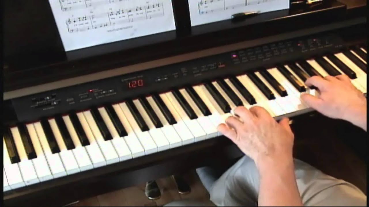 I'll Be With You In Apple Blossom Time - Piano