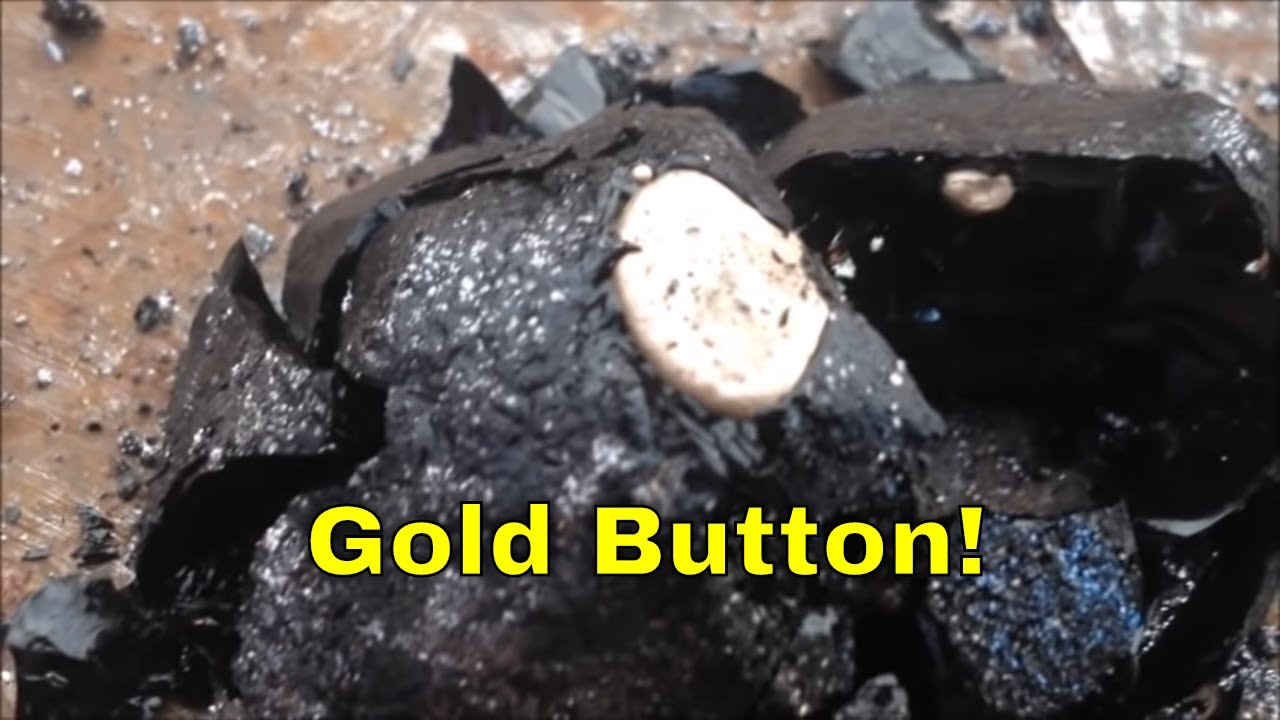 Rocks to Gold Part 3: Creating a Gold Button by Smelting the Concentrates