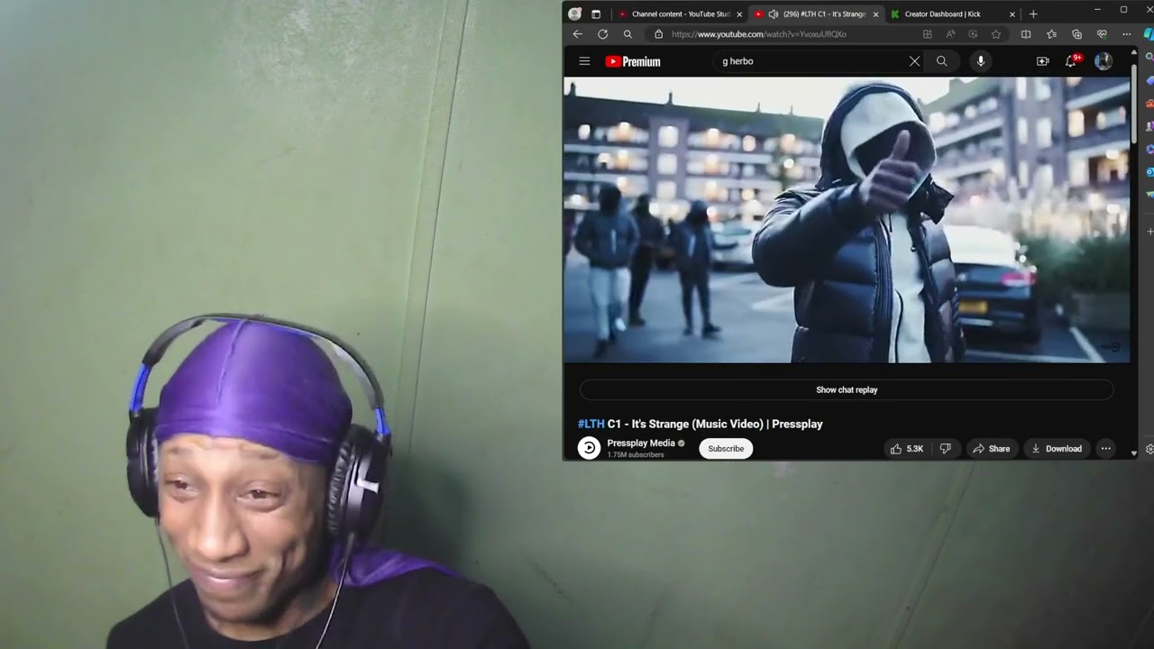 #LTH C1 - ITS STRANGE (MUSIC VIDEO) | PRESSPLAY #REACTION #W3R3ACTZ #COZZZYCORNERRR #COZZZYONEZZZ