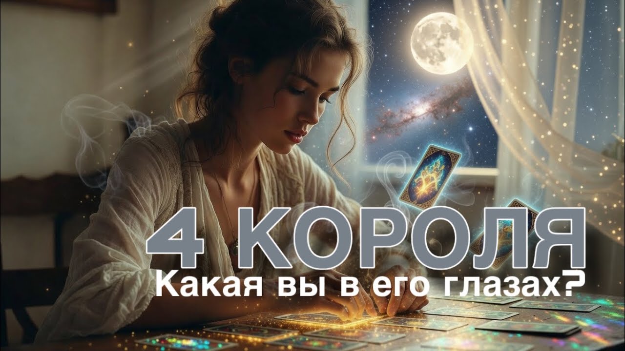 4 КОРОЛЯ! Какая вы в его глазах? #таро #раскладнатаро #тарорасклад #раскладгадание