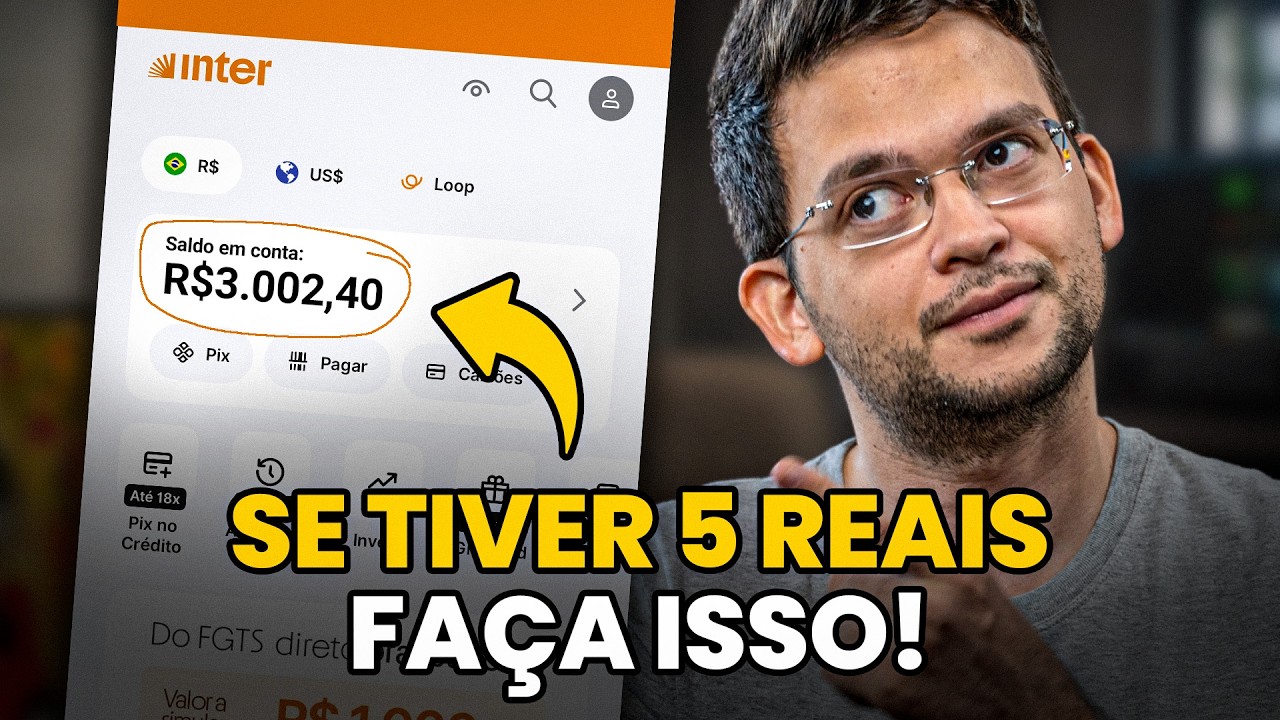 Como Transformar R$5 em R$3 mil em 2025 (QUALQUER UM CONSEGUE)