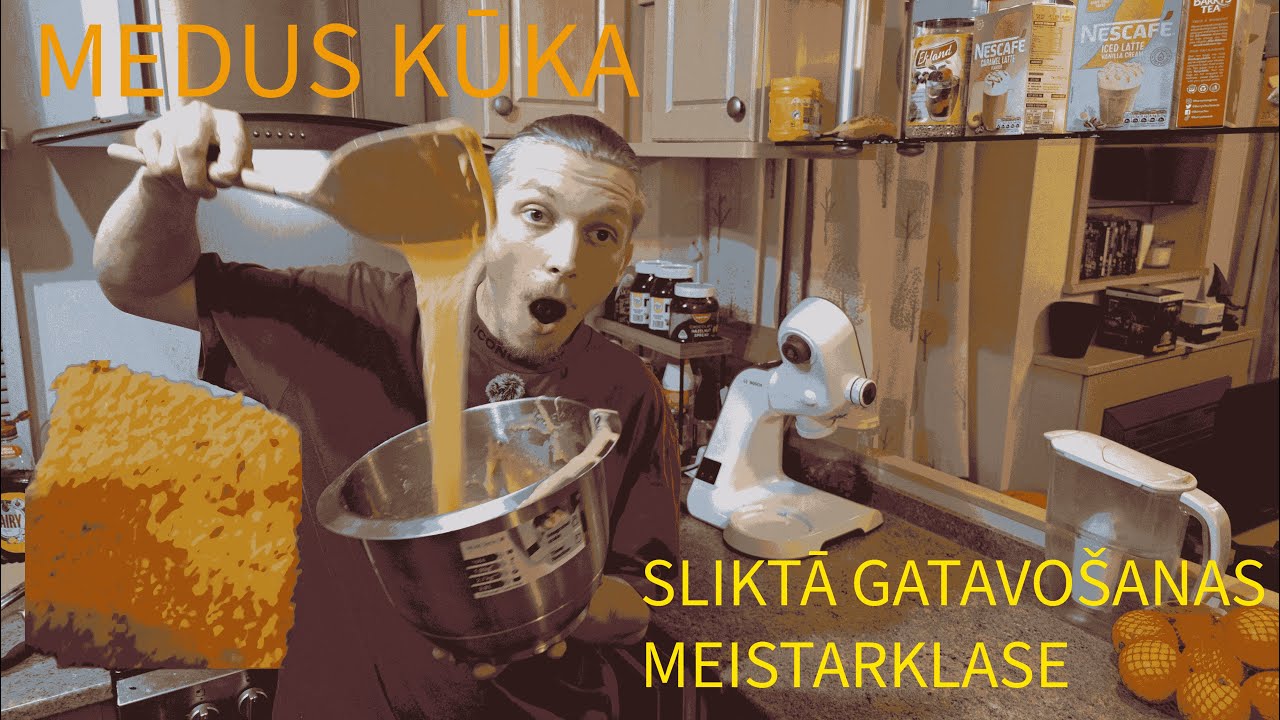 Sliktā Gatavošanas Meistarklase/Medus kūka