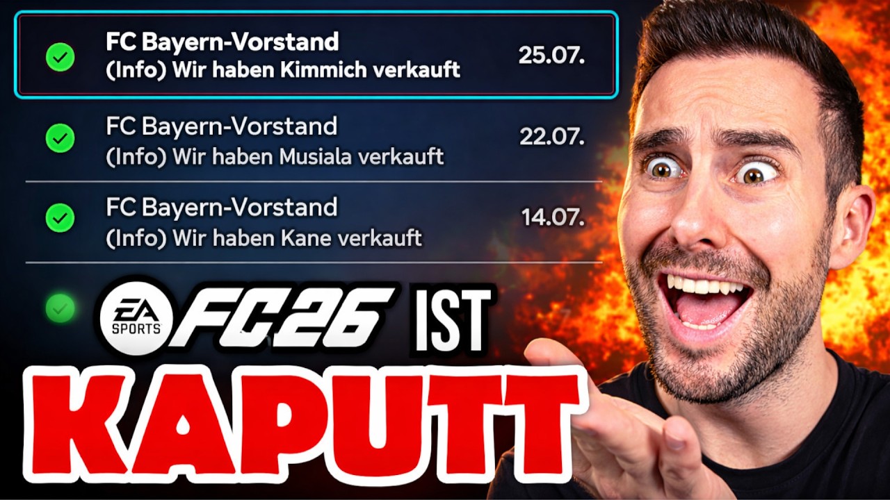 DÜMMSTE DINGE im EA FC 26 Karrieremodus!! 🤦‍♂️🤬